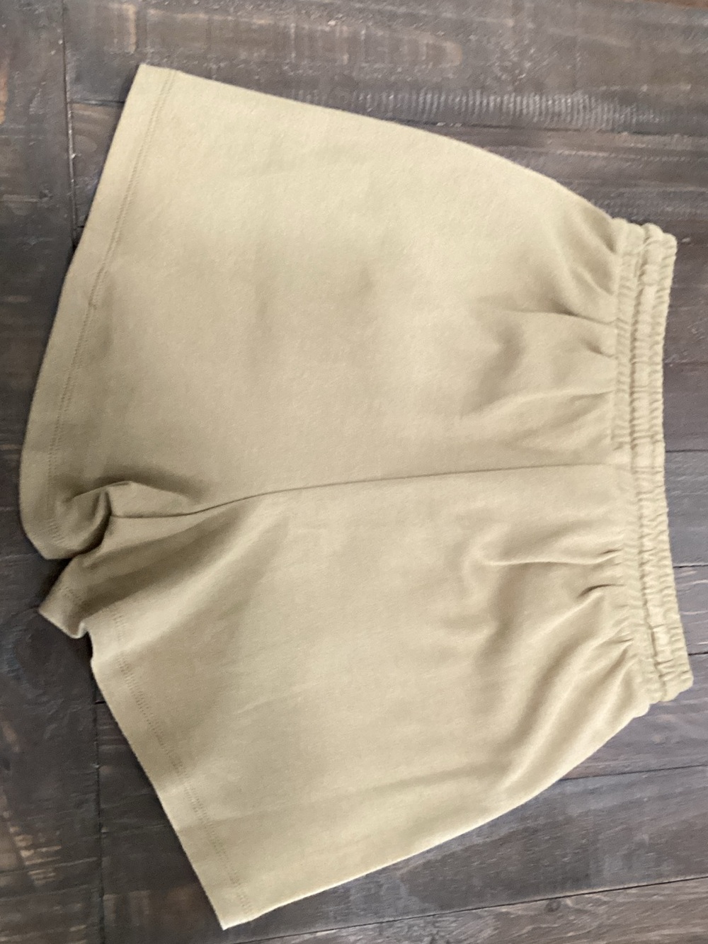 Zenana Outfitters Women's Athletic Shorts in Tan - Picture 2 of 3